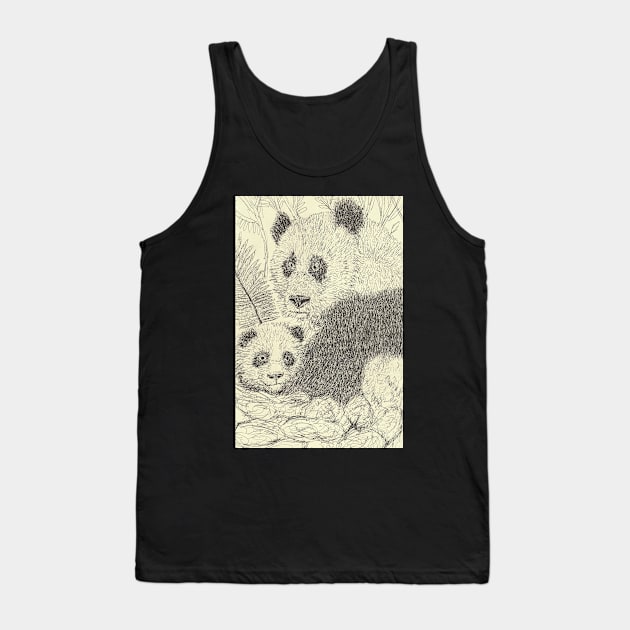 Panda bears Tank Top by SamsArtworks